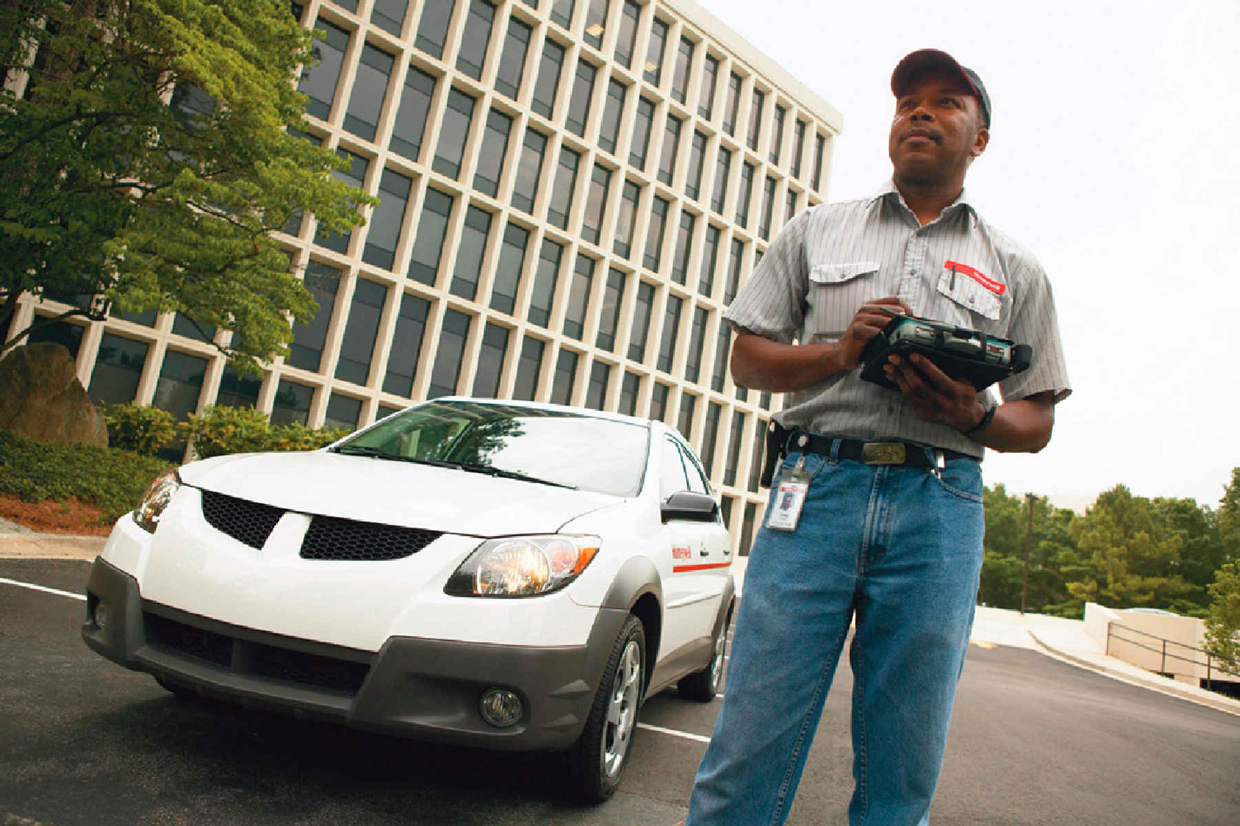 A Honeywell engineer